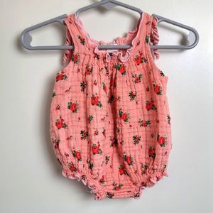 ANGEL DEAR Floral Buble Romper